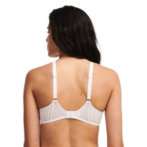 Monogram Covering Spacer Bra 010 White