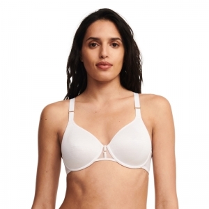 Monogram Covering Spacer Bra 010 White