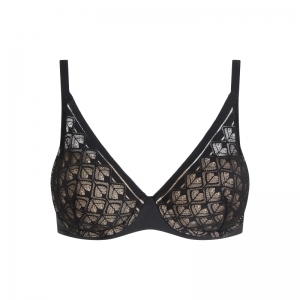 Ace Covering memory bra 011 Black