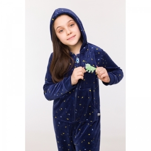 Onesie in velours 928 confetti op