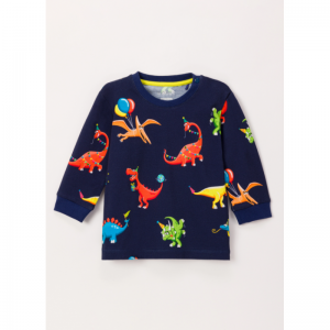 Baby jongenspyjama, lange mouw 914 dino print