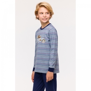 Jongens pyjama, lange mouwen 961 multicolor