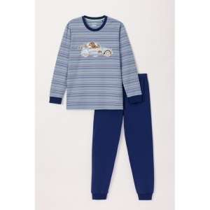 Jongens pyjama, lange mouwen 961 multicolor