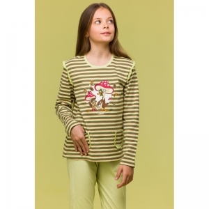 Meisjes pyjama, lange mouwen 981 multicolor