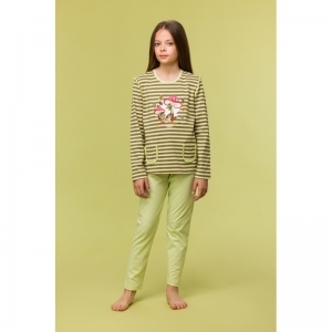 Meisjes pyjama, lange mouwen 981 multicolor