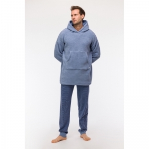 Unisex oversized sweater 813 jeansblauw