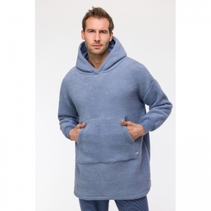 Unisex oversized sweater 813 jeansblauw