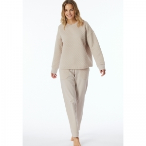 Dames homewear set 409 beige