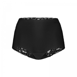 Women Secrets High Waist Lace Black