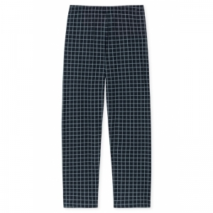 Heren pyjama, lange mouwen 804 nachtblauw