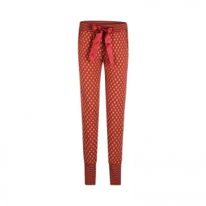 Women pyjama set Brique red