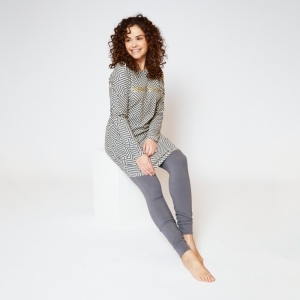 Women bigshirt Grey