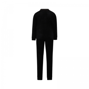 Women velours set Black