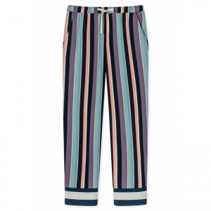 Damespyjama, lange mouwen 525 mauve