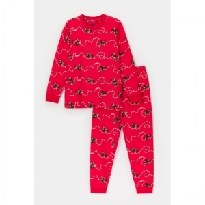 Pyjama, lange mouwen 954 kerst tecke