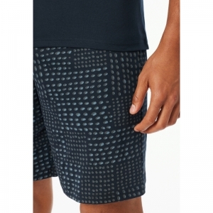 Herenpyjama, korte mouwen 207 graphit