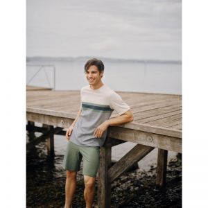 Herenpyjama korte mouwen 701 khaki