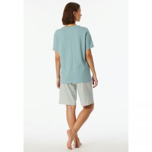 Damespyjama korte mouwen 709 mineral