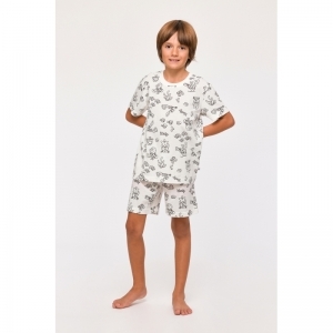 Unisex Color me pyjama 968 krab color