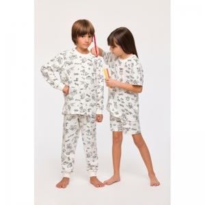 Unisex Color me pyjama 968 krab color