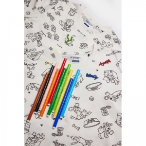 Unisex Color me pyjama 968 krab color
