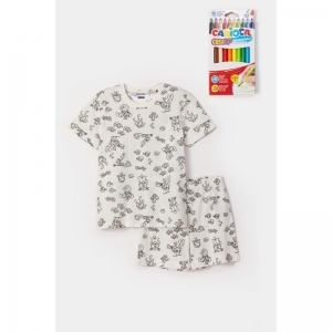 Unisex Color me pyjama 968 krab color