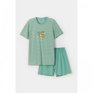 Herenpyjama, korte mouwen 924 multicolor