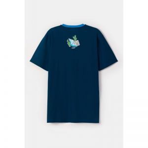 Herenpyjama, korte mouwen 891 donkerblauw