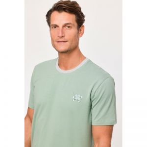 Herenpyjama, korte mouwen 751 groen