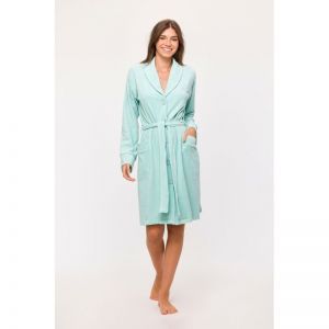 Dames badjas 708 licht turqu