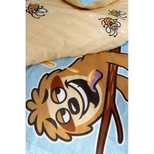 Dekbedovertrek, 140x220cm 030 luiaard