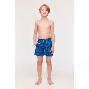 Jongens zwemshort 956 blauwe blad