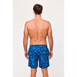 Heren zwemshort 956 blauwe blad