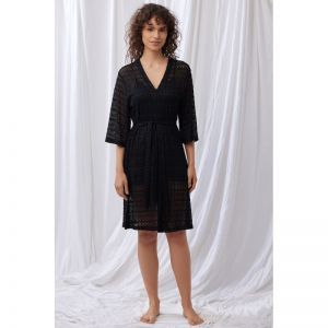 Strand kimono 199 zwart