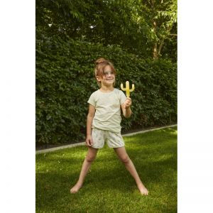 Girls short set Light green