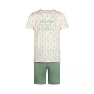 Boys short set Light green
