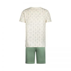 Boys short set Light green
