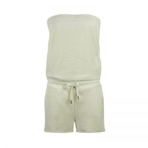 Women strapless jumpsuit Light green