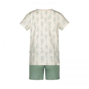 Men short set Light green