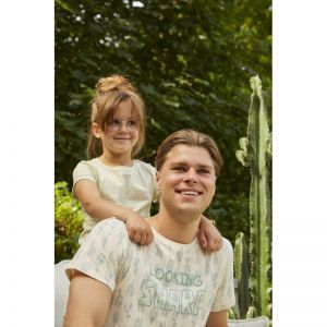 Men short set Light green