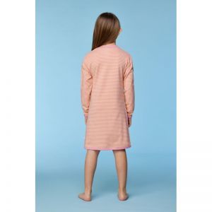 Slaapkleedje, lange mouwen 927 roze-gele s