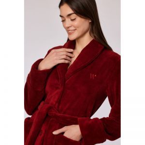 Dames kamerjas 495 donkerrood