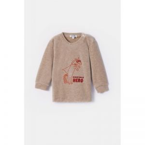 Jongenspyjama in velours 227 beige