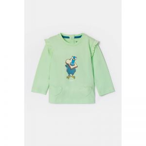 Baby meisjespyjama, lange mouw 760 groen