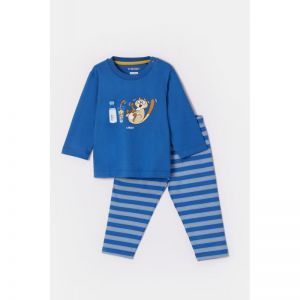 Baby jongenspyjama 879 donkerblauw