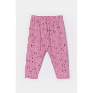 Baby meisjespyjama, lange mouw 923 roze katten