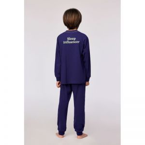 Jongenspyjama, lange mouwen 897 donkerblauw