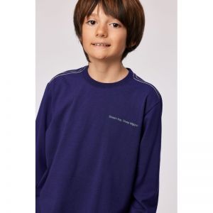 Jongenspyjama, lange mouwen 897 donkerblauw