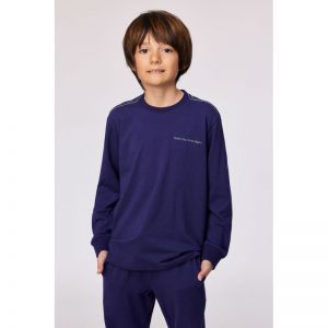 Jongenspyjama, lange mouwen 897 donkerblauw