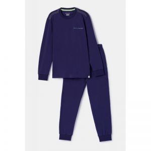 Jongenspyjama, lange mouwen 897 donkerblauw